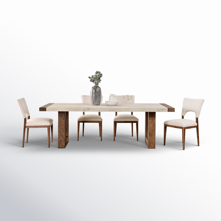 Kamber 5 piece Dining Set with Upholstered Chairs