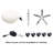 Adjustable Height Ergonomic Lab Stool with Wheels-1205419717