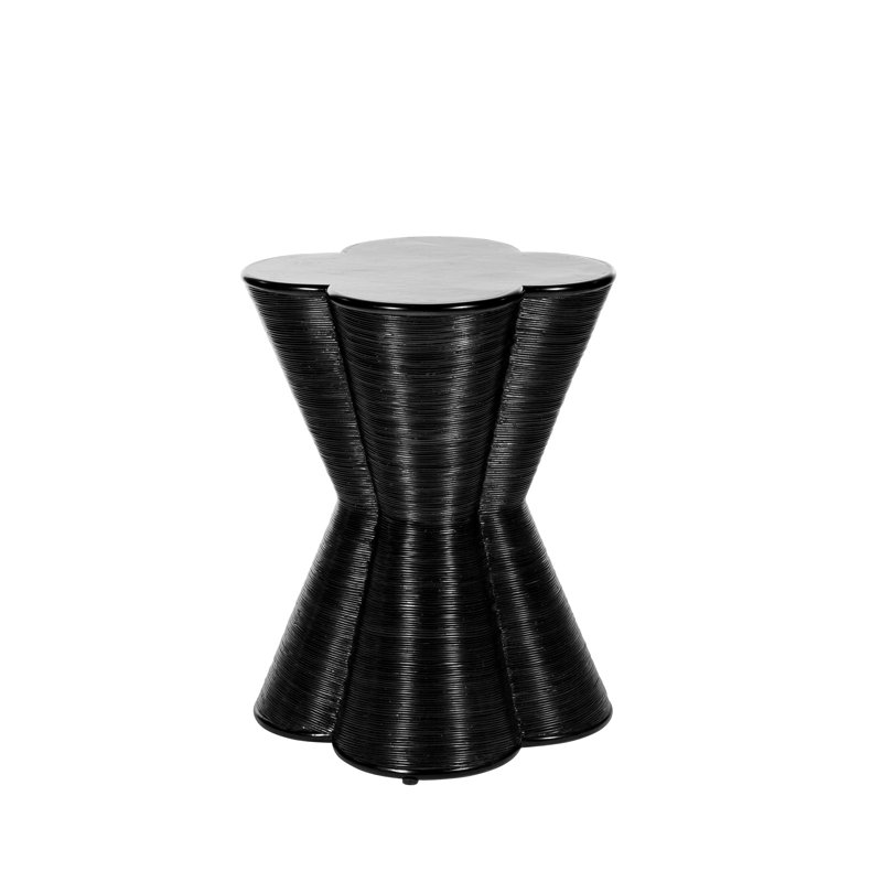 Block End Table, Black