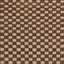 Tapis géométrique en laine tissé à plat à la main Azle en brun / beige-1527479150