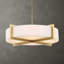 Luminaire suspendu tambour 4 lumières Uttermost Cresson