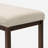 Modern Upholstered Bench with,48 Inch Indoor Bench for Entryway, Hallway, Living Room, Dining Room, Bedroom, Modern & Decorative - White, Cream Boucle-898561166
