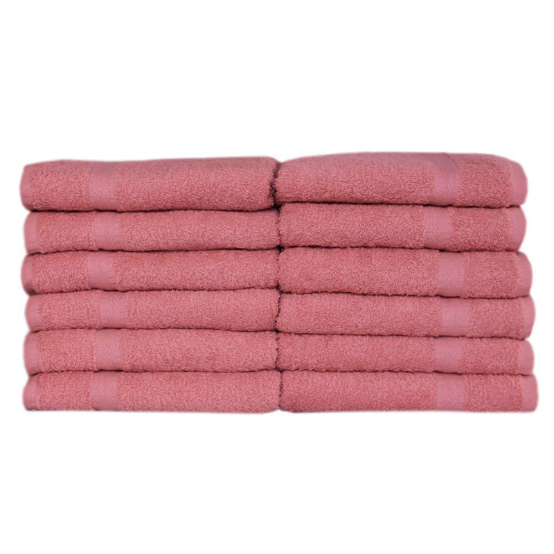 Cotton Lightweight Hand Towel, Rose