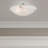 Aneudi Glass Semi Flush Mount-903264635