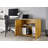 Marjorie Wood Storage Cabinet with Lock, 2 Door Locking File Tool Cabinet Cupboard with Adjustable Shelf-30562430