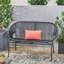 Banc de jardin en fer Fiedler-1875039095