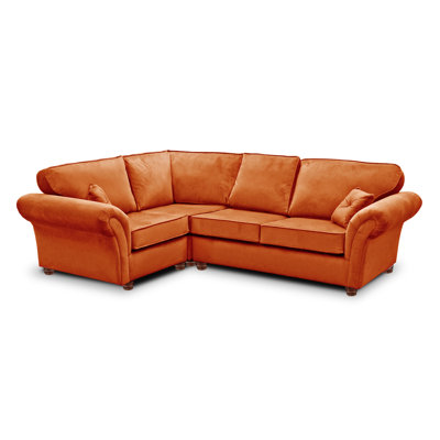 Lila 4 Seater Velvet Corner Sofa 