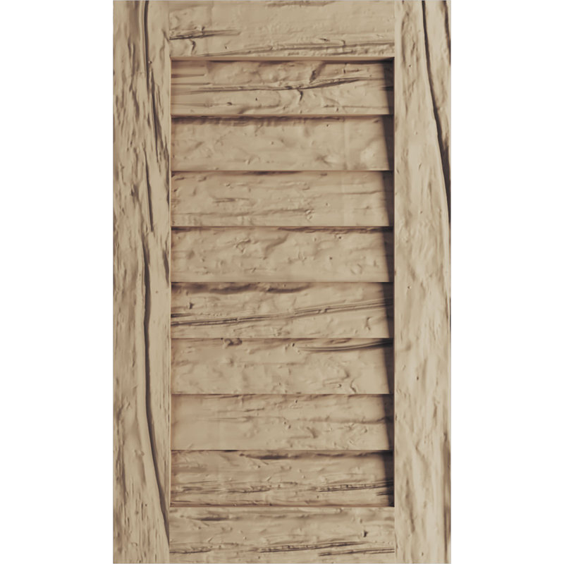 Évent rectangulaire en faux bois Timberthane, Riverwood, H 18 po x l 12 po x L 1 po
