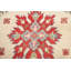 Tapis de couloir beige en laine noué à la main de conception unique 2 pi 9 po x 12 pi New Age