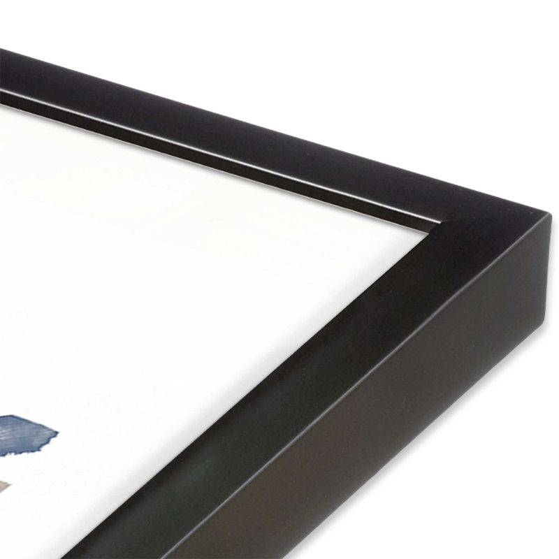 Linear Visions I Print, 15.25'' H x 12.25'' W, Open Corner Framed, Weathered Zinc