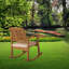 Chaise berçante en bois Burridge