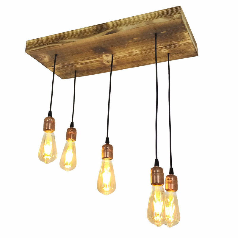 Lustre unique à 5 lumières Dawud