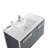 42'' Single Bathroom Vanity with Vitreous China Top-306241665-306241667