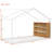 House Bed With Shelves and Lights Classic Style, Creative Storage-552634192-552634207