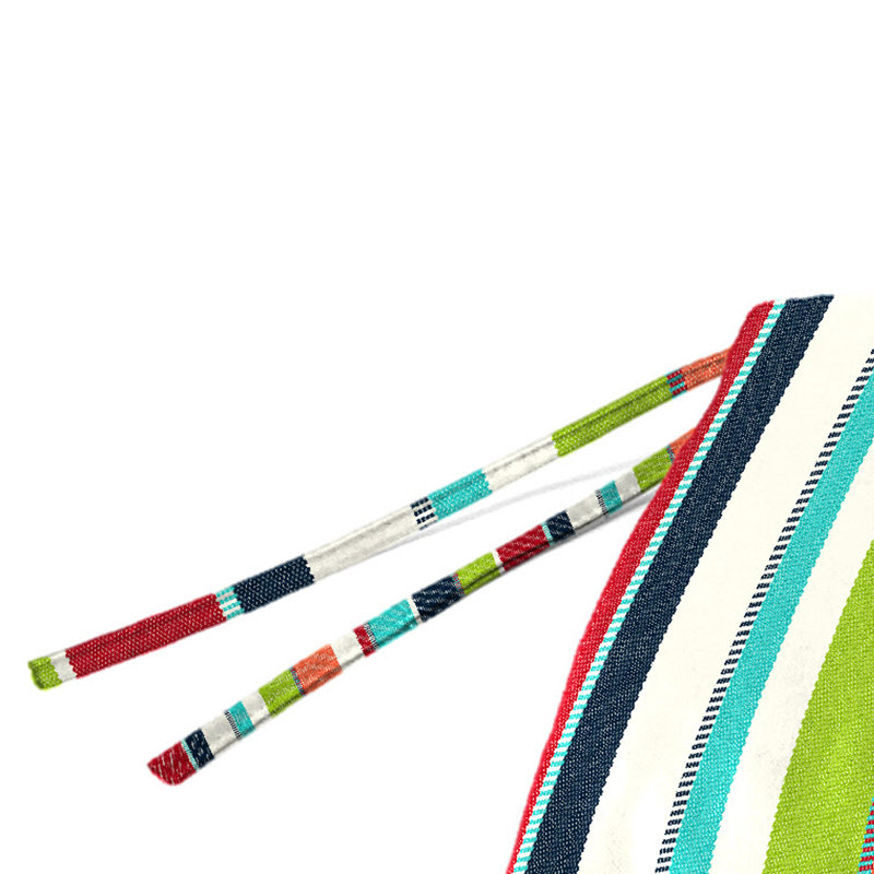 Sunbrella 48" x 18" Outdoor Bench Cushion with Ties, Carousel Confetti