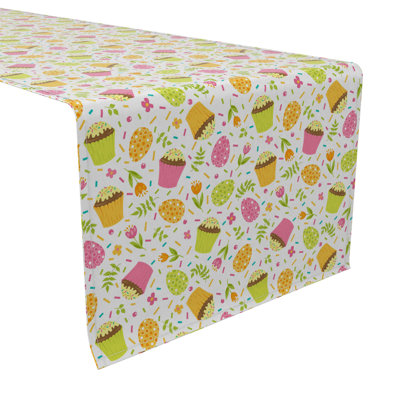 Rectangular Cotton Twill Table Runner