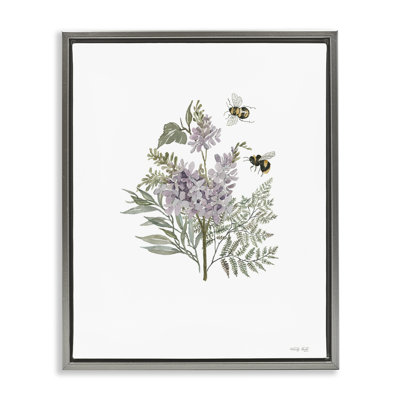 Lilas et bourdons encadrés par Cindy Jacobs