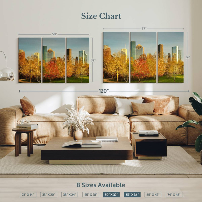 Horizon de Sirci, Golden Houston, H 32 po x l 50 po