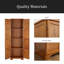 Armoire de rangement haute 72,4 "avec 8 portes et 4 tablettes, bibliothèque, salon, cuisine, salle à manger et armoire de rangement autoportante-258903695