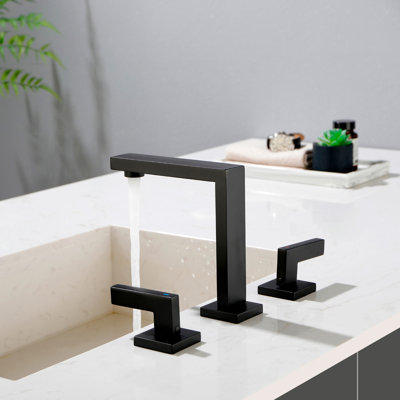 Widespread 2-handle Bathroom Faucet
