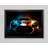 Space Car - Single Picture Frame Art Print-523602345-523602348