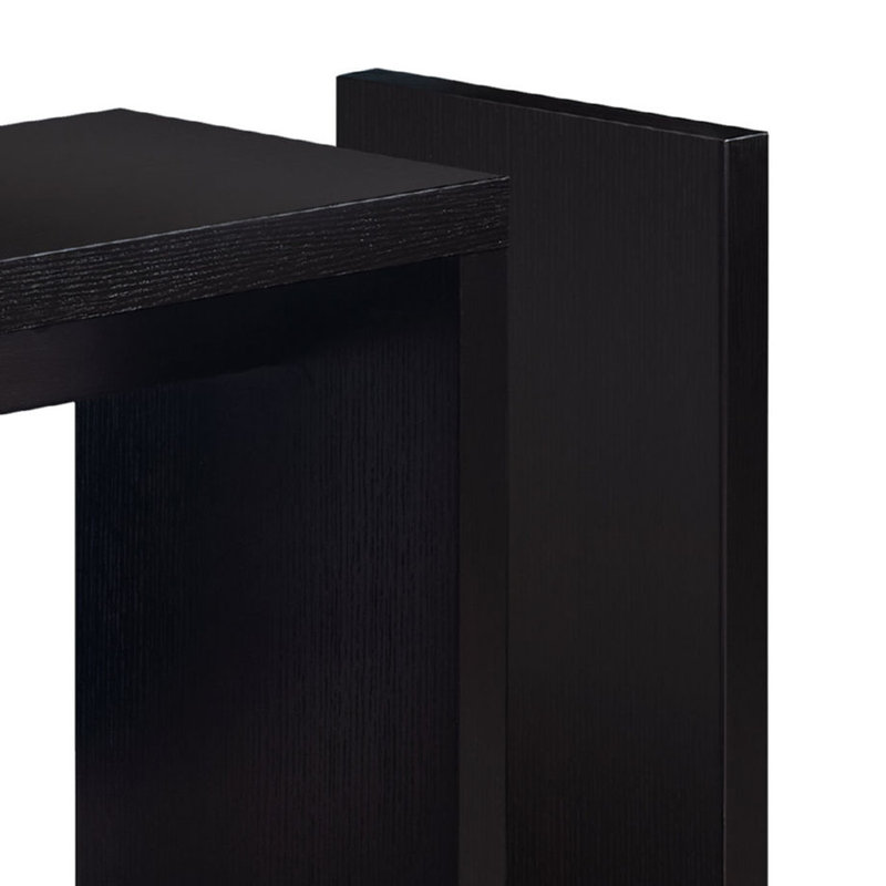 Montemayor Accent Table, Side, End, Narrow, Small, Living Room, Bedroom, Laminate, Contemporary, Modern, Cappuccino