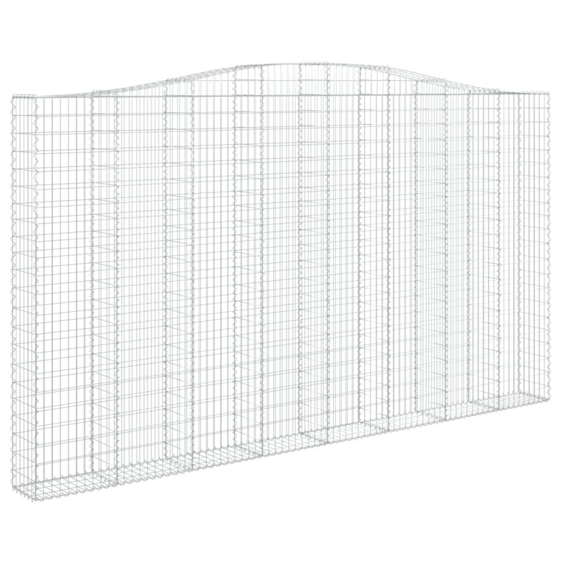 Arhaan White Metal Yard/Privacy Fence, 240cm H x 400cm W x 30cm D
