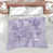 Moyen mauve blanc