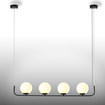 Adjustable Height Metal Body Swing Chandelier