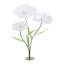 Fleurs artificielles avec base