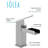 Calm Single-Hole Bathroom Faucet