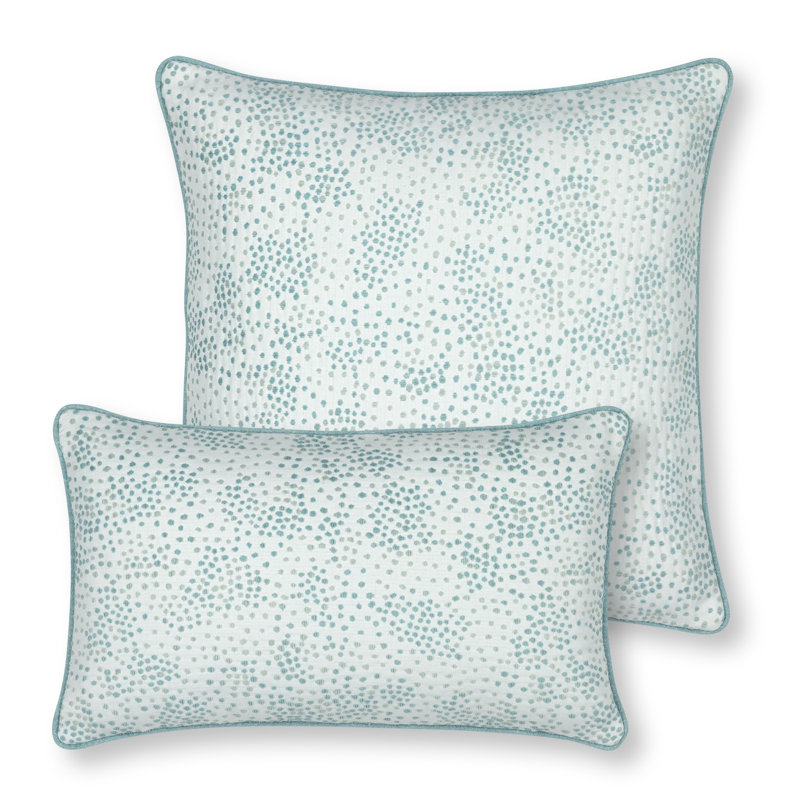 Speckle Surf Square Performance Pillow Cover & Insert