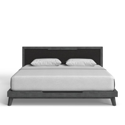 Glow Linen Upholstered Bed