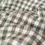 Washed Cotton Checkered Pattern Duvet Cover Set-1079322550-1126550256