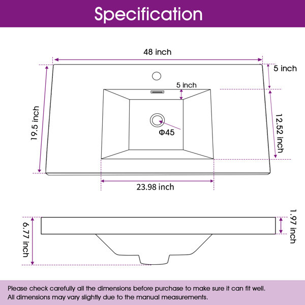 Product Dimensions