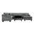 Modern Chenille Modular Sectional Sofa-1020728362