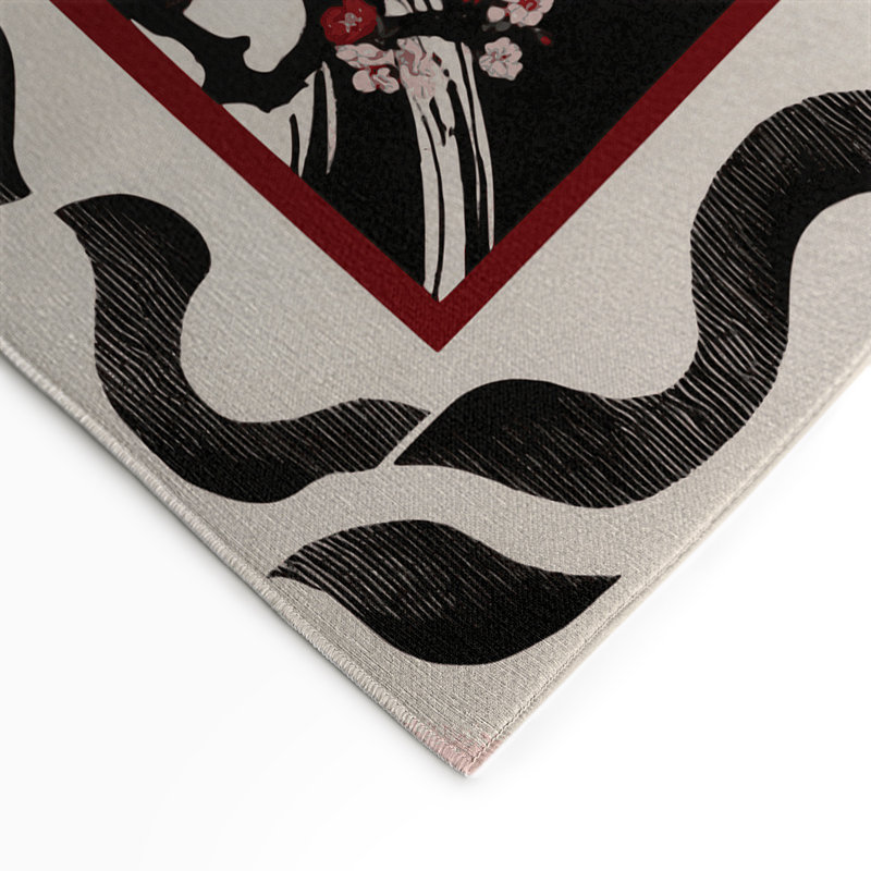 Golden Bough Indoor And Outdoor Area Rug, Rectangle 8' x 10'