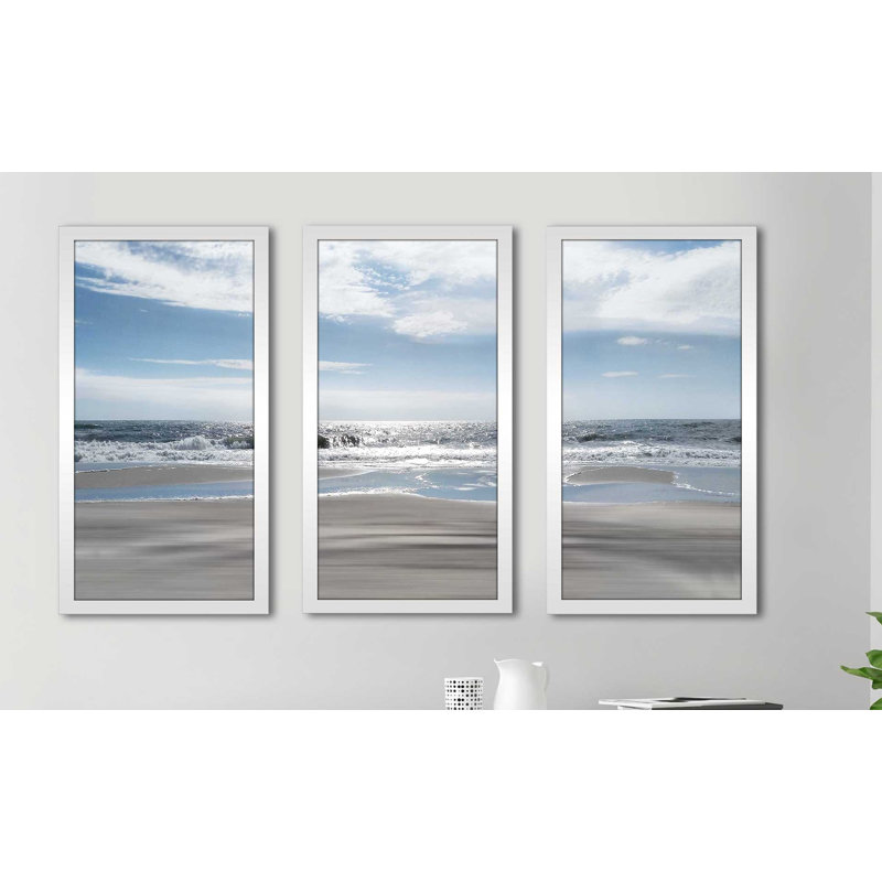 « beach bliss », reproduction de photo à multiples images, L 40,5 po x H 25,5 po x P 1 po