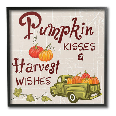 «Farmhouse Pumpkin Kisses», art giclée par Diane Labombarbe