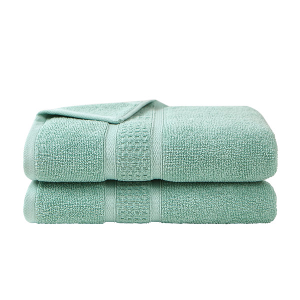 8 Pack Bathroom Towels Set, 2 Bath Sheets Towels Large/2 Hand Towels/4  Washclothes 600 GSM Quick Dry Towel Microfiber Bath Towel Super Soft  Absorbent Towels for Spa Hotel Lake Blue