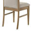 Chaise d'appoint rembourrée Dreydon Barley (ensemble de 2)