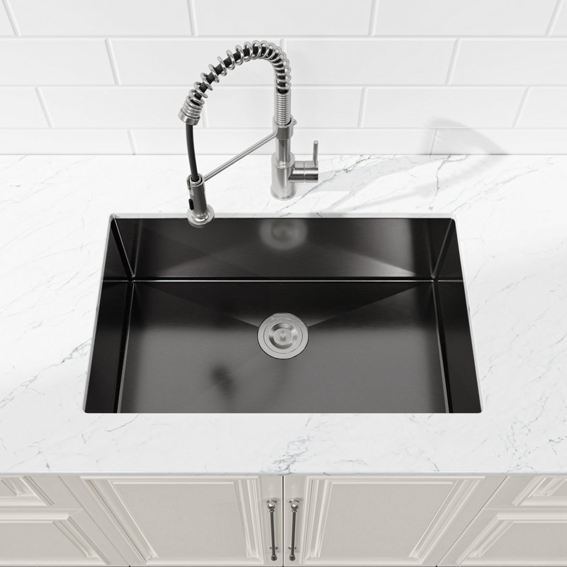 Stainless Steel Kitchen Sink, Black