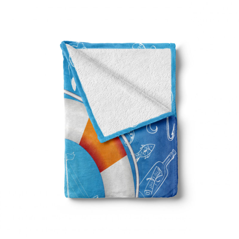Hand Woven Throw Blanket, 70" W x 90" L