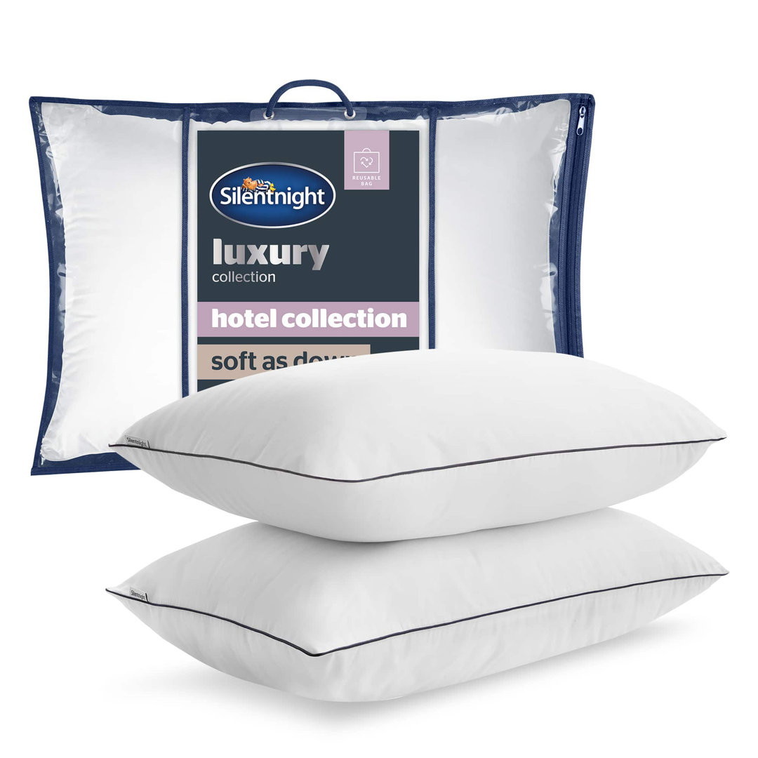 Silentnight Hotel Collection Soft as Down Pillow Pair