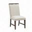 Ensemble de salle à manger 5 pièces Table extensible avec 4 chaises d'appoint Beige-1688013699