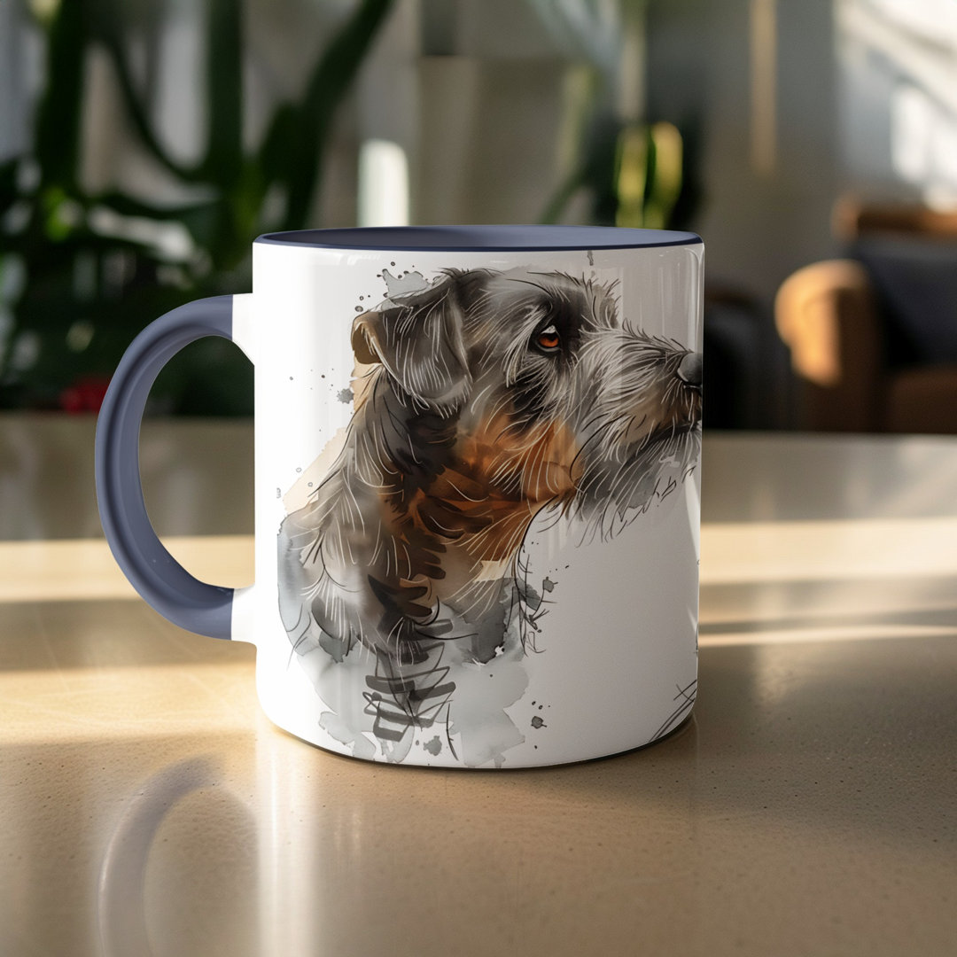 Watercolor Jack Russell Terrier Art 11oz Coffee Mug