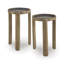 Ensemble de 2 tables d'appoint Jossor