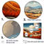 «Bold Mediterranean Landscape II», reproduction d'art sur toile-40960241-40960245