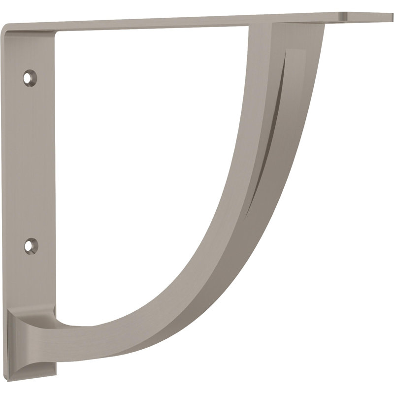 Supports de tablette évasés, Nickel