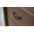 Brixton Solid Wood 2 Drawers Nightstand Walnut